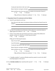 Form CHC603 Petition to Establish Third Party Custody - Minnesota, Page 14