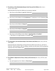 Form CHC603 Petition to Establish Third Party Custody - Minnesota, Page 17