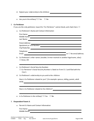Form CHC603 Petition to Establish Third Party Custody - Minnesota, Page 2