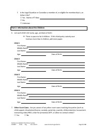 Form CHC603 Petition to Establish Third Party Custody - Minnesota, Page 5