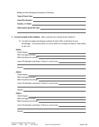 Form CHC603 Petition to Establish Third Party Custody - Minnesota, Page 6