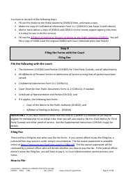 Form CHC601 Instructions - Request to Establish Third Party Custody - Minnesota, Page 27