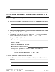 Form CHC702 Answer to Third Party Custody Petition and Counterpetition for Custody - Minnesota, Page 13