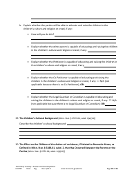 Form CHC702 Answer to Third Party Custody Petition and Counterpetition for Custody - Minnesota, Page 20