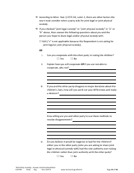 Form CHC702 Answer to Third Party Custody Petition and Counterpetition for Custody - Minnesota, Page 23