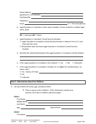 Form CHC702 Answer to Third Party Custody Petition and Counterpetition for Custody - Minnesota, Page 6