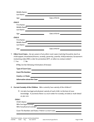 Form CHC702 Answer to Third Party Custody Petition and Counterpetition for Custody - Minnesota, Page 7