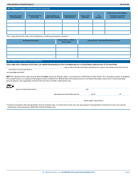 Form 50-152 Utility Rendition of Taxable Property - Texas, Page 2