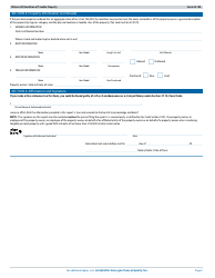 Form 50-158 Watercraft Rendition of Taxable Property - Texas, Page 2