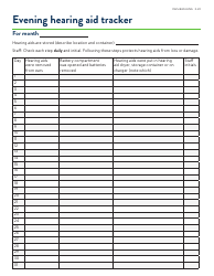 Form DHS-8424-ENG My Hearing Aid Tracker - Minnesota, Page 3