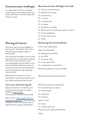 Form DHS-8092-ENG Getting Hearing AIDS Checklist - Minnesota, Page 2