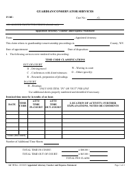 Form GC35 Appointed Attorney Voucher and Expense Statement - West Virginia, Page 2