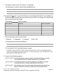 Form SCA-FC-101 Petition for Divorce - West Virginia, Page 3