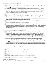 Form SCA-FC-101 Petition for Divorce - West Virginia, Page 4