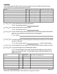 Form SCA-FC-106 Financial Statement - West Virginia, Page 5