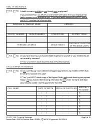 Form SCA-FC-106 Financial Statement - West Virginia, Page 6