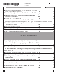 Form DR0104X Amended Colorado Individual Income Tax Return - Colorado, Page 5