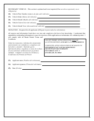 Special Forest Products Permit Application - South Puget Sound Region - Washington, Page 3