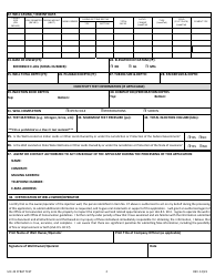 Form UIC-25 STRAT TEST Class V Strat Test Well Permit Application - Louisiana, Page 2