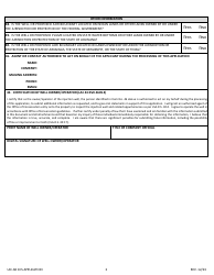 Form UIC-60 CCS Class VI Well Permit Application - Louisiana, Page 3