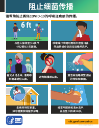 Document preview: Stop the Spread of Germs (Covid-19) (Chinese Simplified)