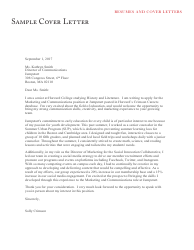 Resumes and Cover Letters - Harvard University, Page 10