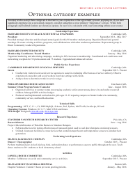Resumes and Cover Letters - Harvard University, Page 6