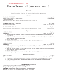 Resumes and Cover Letters - Harvard University, Page 8