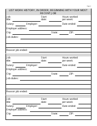 Form DWS-USOR4-16PT Vocational Rehabilitation Application and Release of Information - Large Print - Utah, Page 4