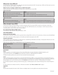 Instructions for Form CRP Certificate of Rent Paid (Crp) - Minnesota, Page 2