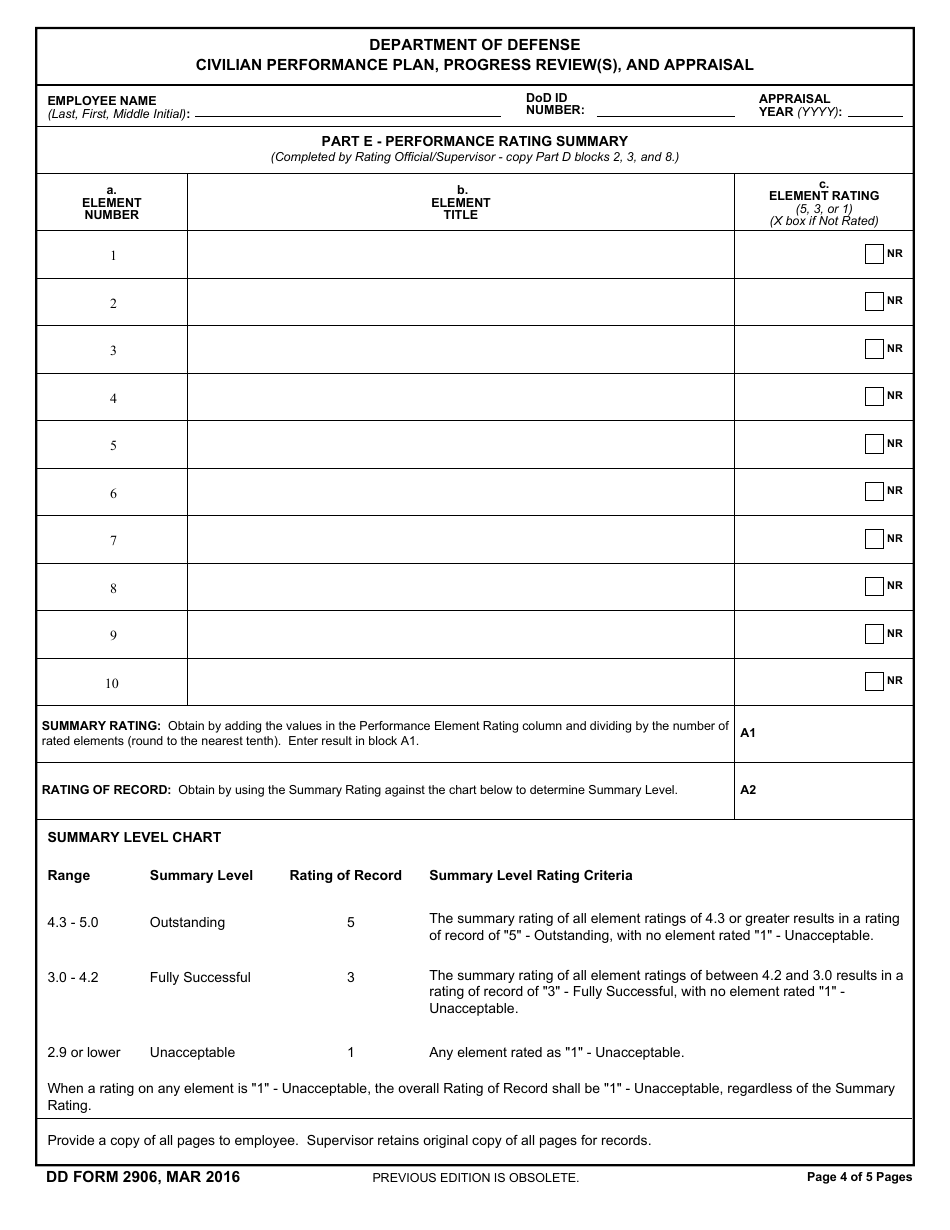 Dd Form 2906 Fill Out Sign Online And Download Fillable Pdf