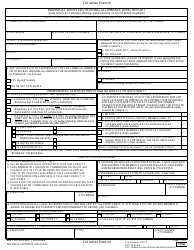 DD Form 2367 Individual Overseas Housing Allowance (OHA) Report