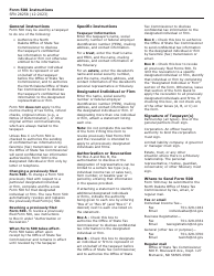 Form 500 (SFN28258) Authorization to Disclose Tax Information and Designation of Representative - North Dakota, Page 2