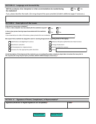 Mediation Request Form - New Mexico, Page 2