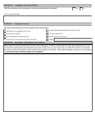 State Complaint Form - New Mexico, Page 2