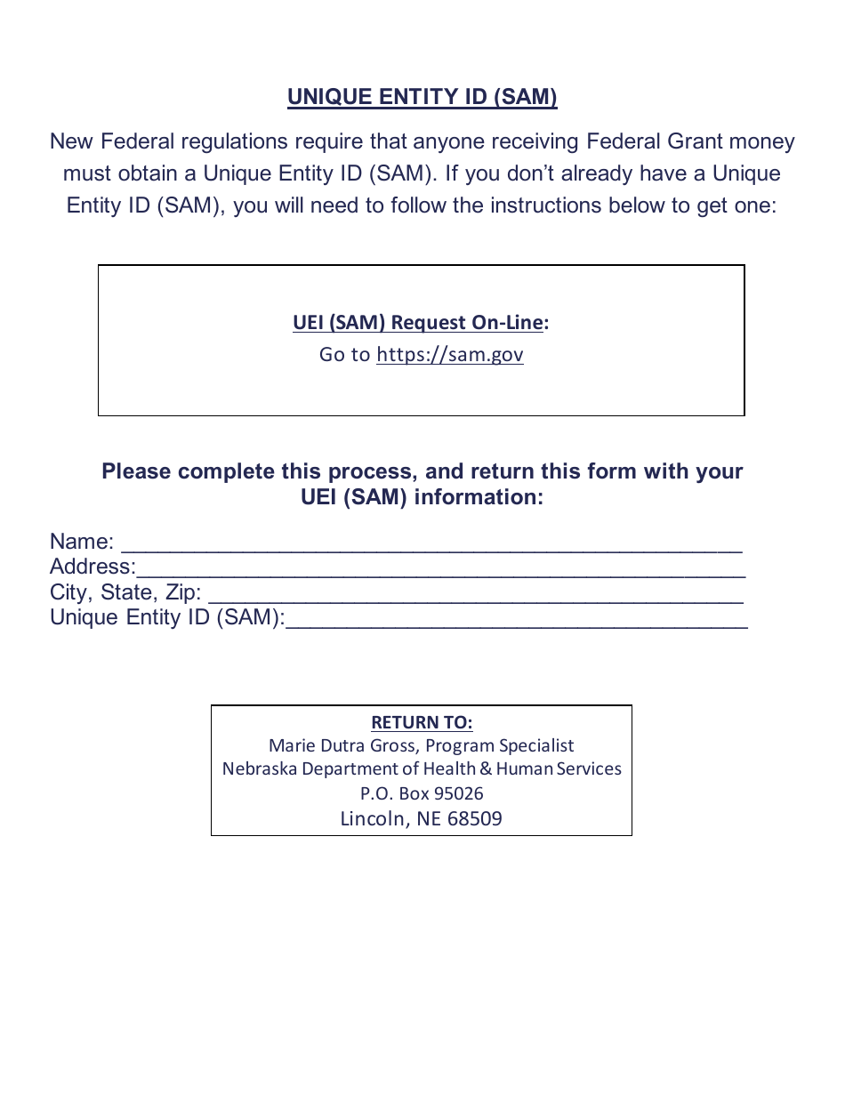 Child Care Emergency Grant Application Form - Nebraska, Page 12