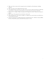 Child Care Emergency Grant Application Form - Nebraska, Page 8