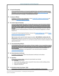 Instructions for Commercial Building Permit Application - Lee County, Florida, Page 8