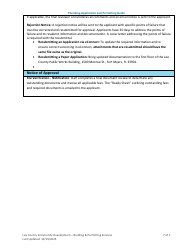 Plumbing (And Irrigation) Application and Permitting Guide - Lee County, Florida, Page 7