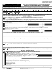 Document preview: VA Form 21-0960g-8 Infectious Intestinal Disorders, Including Bacterial and Parasitic Infections Disability Benefits Questionnaire
