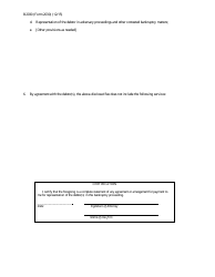 Form B2030 Disclosure of Compensation of Attorney for Debtor, Page 2