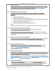 Pool (Residential and Commercial) Application and Permitting Guide - Lee County, Florida, Page 7