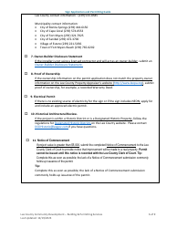 Sign Application and Permitting Guide - Lee County, Florida, Page 6