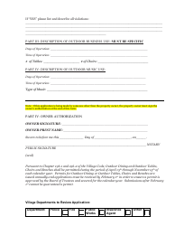 Outdoor Dining, Music, Tables/Chairs Application - Village of Westhampton Beach, New York, Page 2