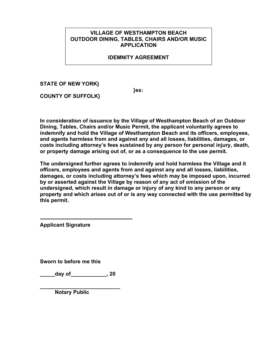 Outdoor Dining, Music, Tables / Chairs Application - Village of Westhampton Beach, New York, Page 4