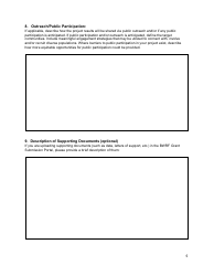 Bay and Watershed Restoration Fund Grant Application Package - Rhode Island, Page 5