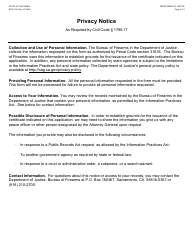 Form BOF1034 Certified Instructor Application - Carry Concealed Weapon Program - California, Page 3
