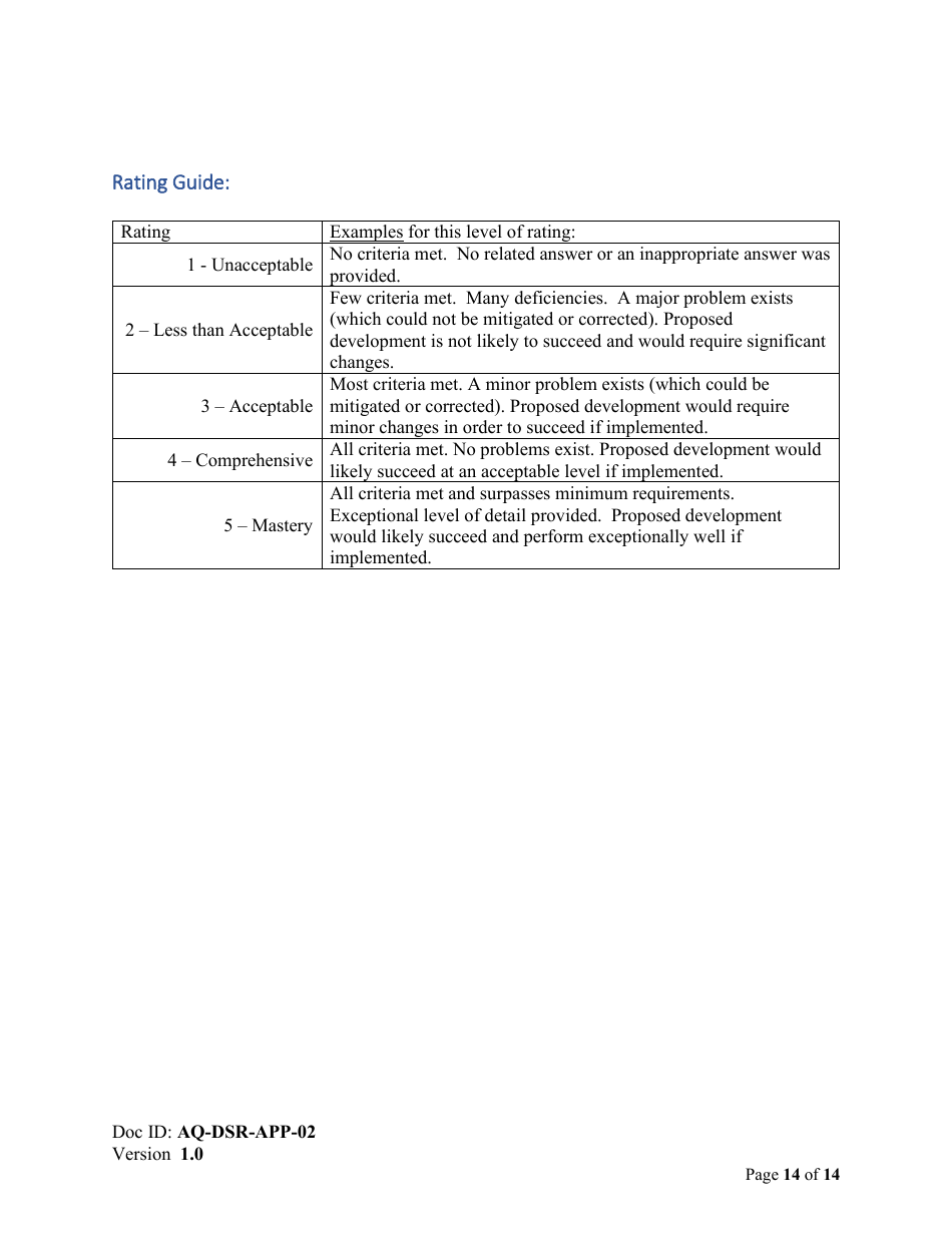 Form AQ-DSR-APP-02 Proposal for the Exclusive Right to Apply for a Marine Aquaculture Licence and Lease - Reallocation - Nova Scotia, Canada, Page 14