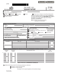 Form PT-300 Property Return - South Carolina