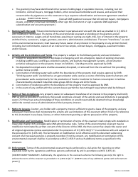 DNR Form 542-0588 Environmental Covenant - Iowa DNR Solid Waste Program - Iowa, Page 2